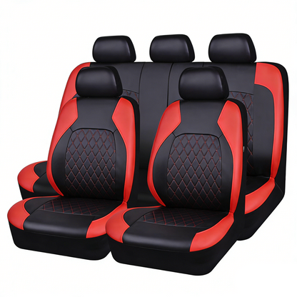 📢📢49 % de réduction !! ⏰Ensemble de 9 housses de siège en cuir universelles pour voiture
