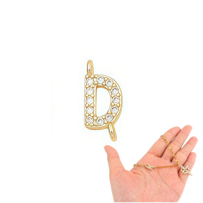 💎 50 % DE RÉDUCTION ! 💎 Collier à maillons délicats en forme de pétales avec pendentif initiale – Longueur réglable, design étincelant et inspiré de la foi ✨📿