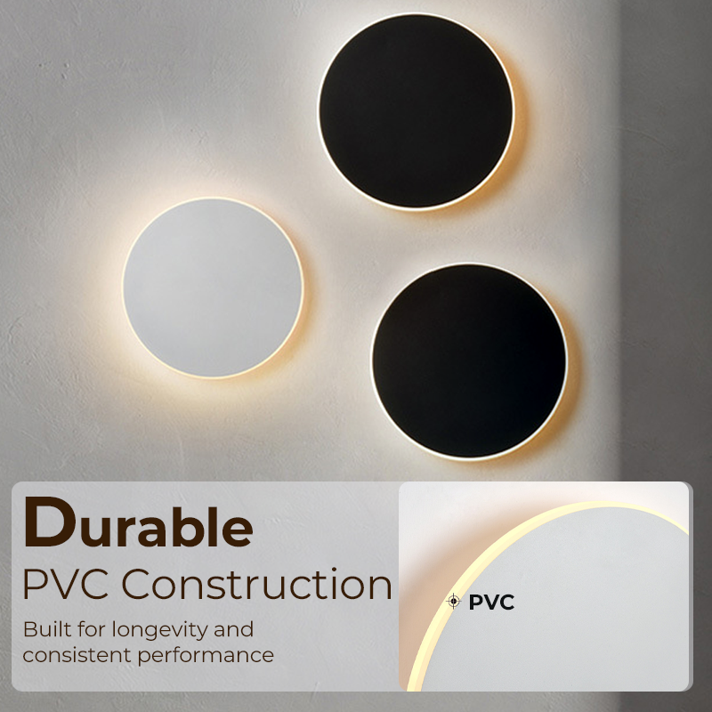 💎 -50% APPLIQUE MURALE LED MODERNE ! 💎 Design Éclipse, Tactile & Dimmable pour Chambre et Couloir