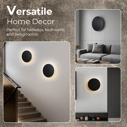 💎 -50% APPLIQUE MURALE LED MODERNE ! 💎 Design Éclipse, Tactile & Dimmable pour Chambre et Couloir