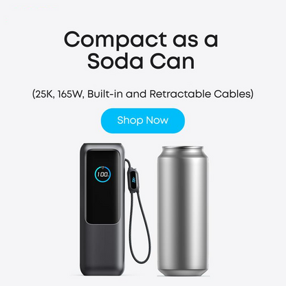Chargeur portable avec câble intégré