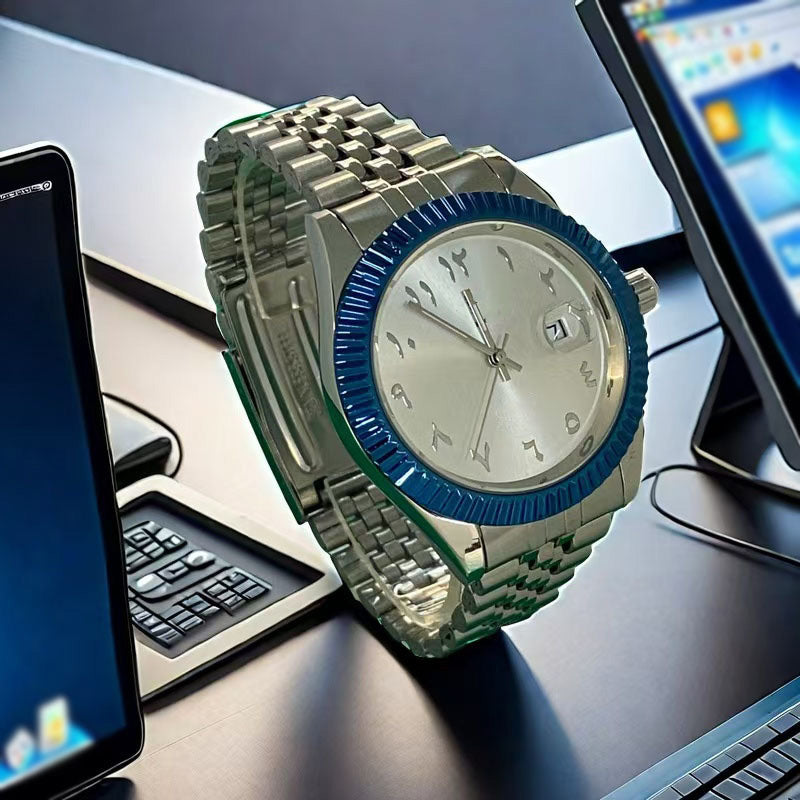 ⌚Montre à quartz étanche pour homme, indispensable pour les hommes, précision de l'heure, résistante à l'eau, reflète votre style !