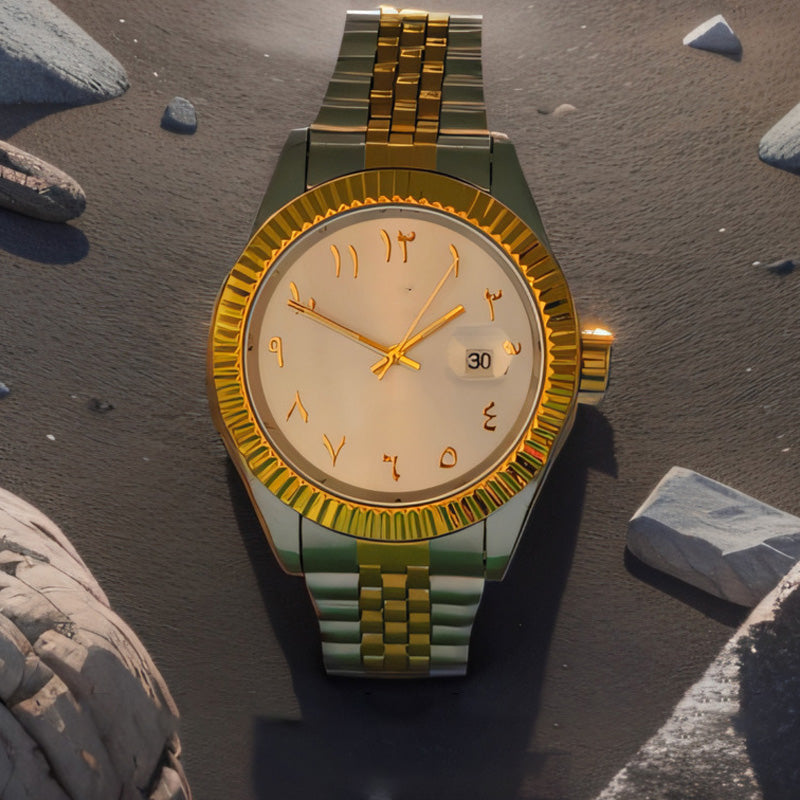 ⌚Montre à quartz étanche pour homme, indispensable pour les hommes, précision de l'heure, résistante à l'eau, reflète votre style !