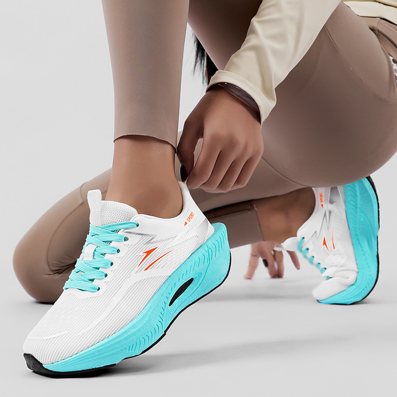 📢📢50 % de réduction !! ⏰ Semelle Épaisse Amortissante & Mesh Ultra-Léger pour Course & Marche