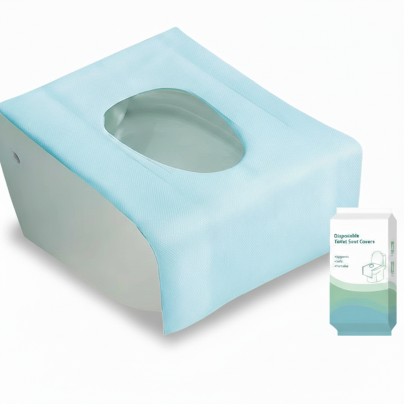 🚽💧 PROMO -50% ! Lot de Housses de Toilettes Jetables – Imperméable, Adhésif Antidérapant & Emballage Individuel