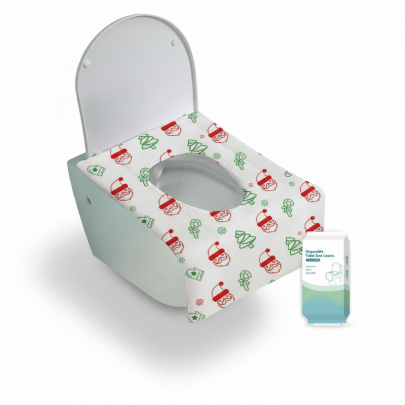 🚽💧 PROMO -50% ! Lot de Housses de Toilettes Jetables – Imperméable, Adhésif Antidérapant & Emballage Individuel