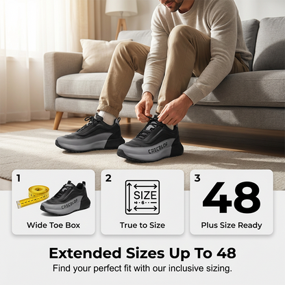 👟🔥 PROMO -50% ! Chaussures Homme à Semelle Épaisse – Design Tendance, Antidérapantes & Durable (Beige-Bleu/Blanc/Noir-Gris)