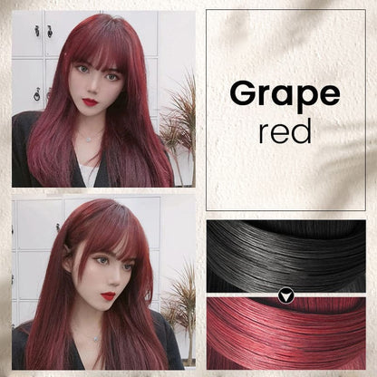 ✨🔥Coloration Capillaire Végétale Colorée avec Peigne Applicateur Innovant👱