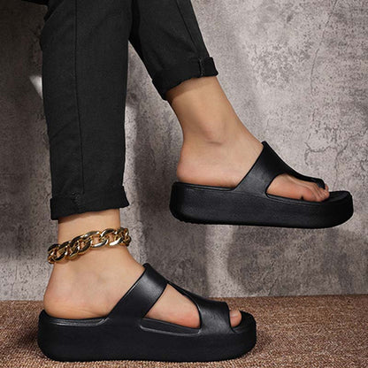 💐50% DE RÉDUCTION ! Sandales à Plateforme – Style Tendance, Boost de Taille 👡🔥【Offre Limitée】
