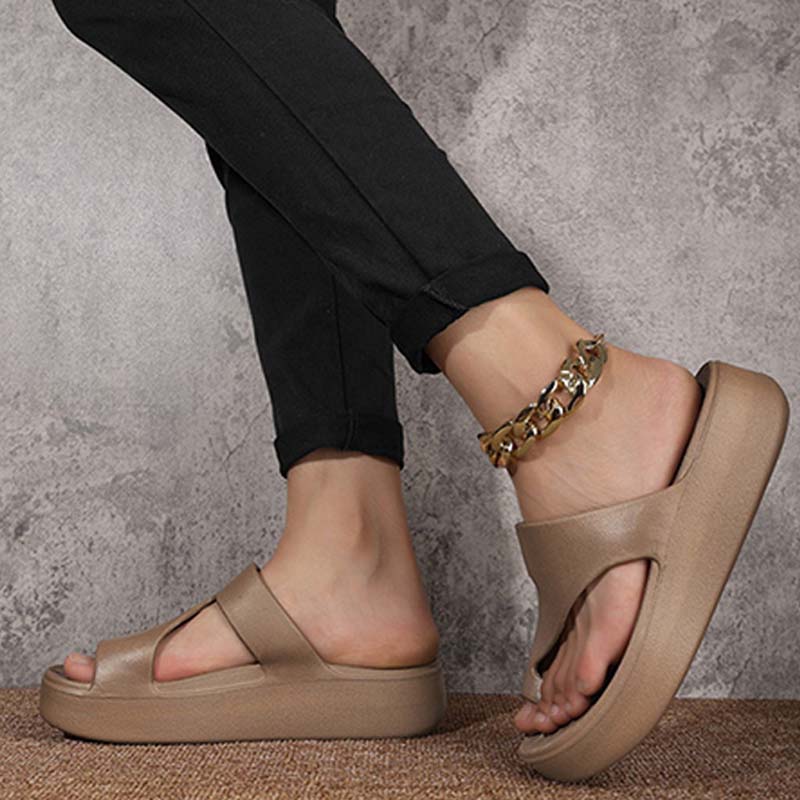 💐50% DE RÉDUCTION ! Sandales à Plateforme – Style Tendance, Boost de Taille 👡🔥【Offre Limitée】
