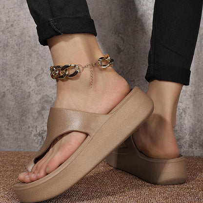 💐50% DE RÉDUCTION ! Sandales à Plateforme – Style Tendance, Boost de Taille 👡🔥【Offre Limitée】