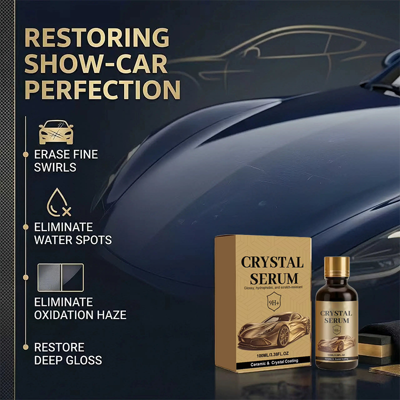 🚗 ACHETEZ 1, RECEVEZ 1 GRATUIT! ✨ Kit de Revêtement Céramique pour Voiture – Sérum Cristal, Protection Durable & Éclat Intense 💎