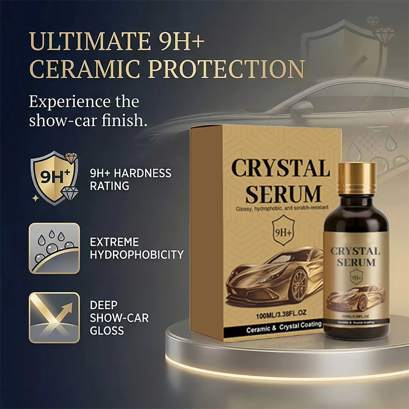 🚗 ACHETEZ 1, RECEVEZ 1 GRATUIT! ✨ Kit de Revêtement Céramique pour Voiture – Sérum Cristal, Protection Durable & Éclat Intense 💎