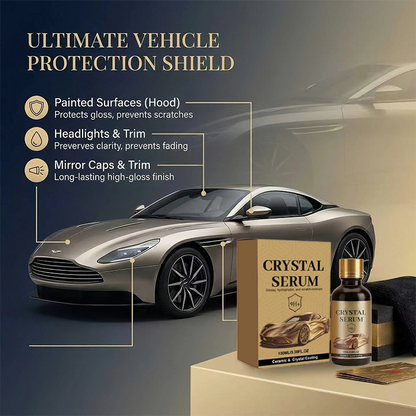 🚗 ACHETEZ 1, RECEVEZ 1 GRATUIT! ✨ Kit de Revêtement Céramique pour Voiture – Sérum Cristal, Protection Durable & Éclat Intense 💎