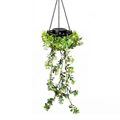 🌿☀️ -50%！Lampe solaire suspendue effet herbe – Lumière chaude et tamisée, ambiance féerique pour le jardin, la terrasse ou le balcon, sans fil ni pile 🍃🏡