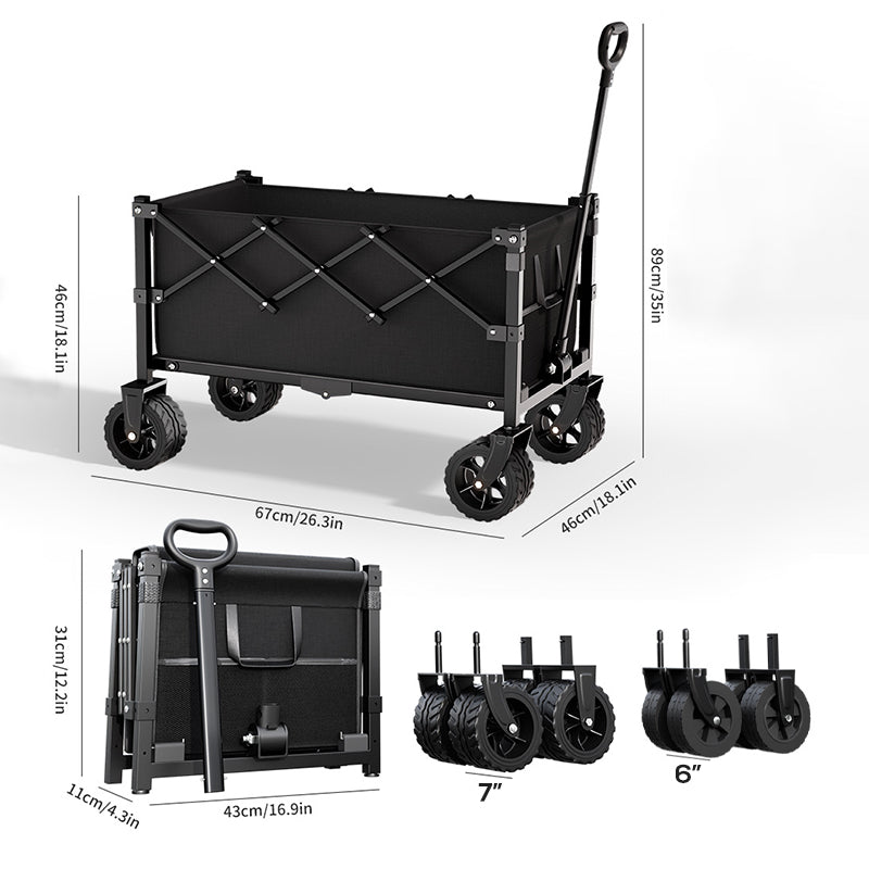 💯Chariot pliable à roues