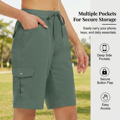 🥳SOLDES D'ÉTÉ🥳💞Plus de 50 000 exemplaires vendus !💥50 % de réduction ! 🔥Short cargo à séchage rapide pour femme avec poches