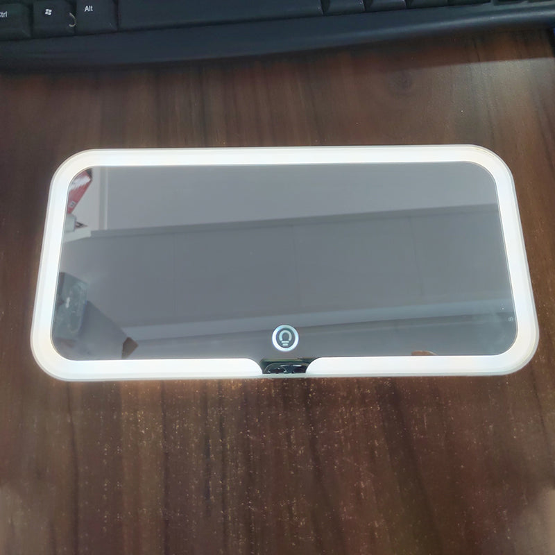 🚗 50% DE RÉDUCTION! 💄 Miroir de Maquillage LED pour Pare-Soleil de Voiture – Éclairage Naturel, Clip Pratique & Idéal Pour Les Déplacements 🛠️