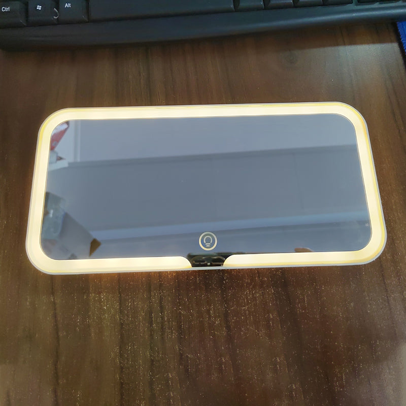 🚗 50% DE RÉDUCTION! 💄 Miroir de Maquillage LED pour Pare-Soleil de Voiture – Éclairage Naturel, Clip Pratique & Idéal Pour Les Déplacements 🛠️