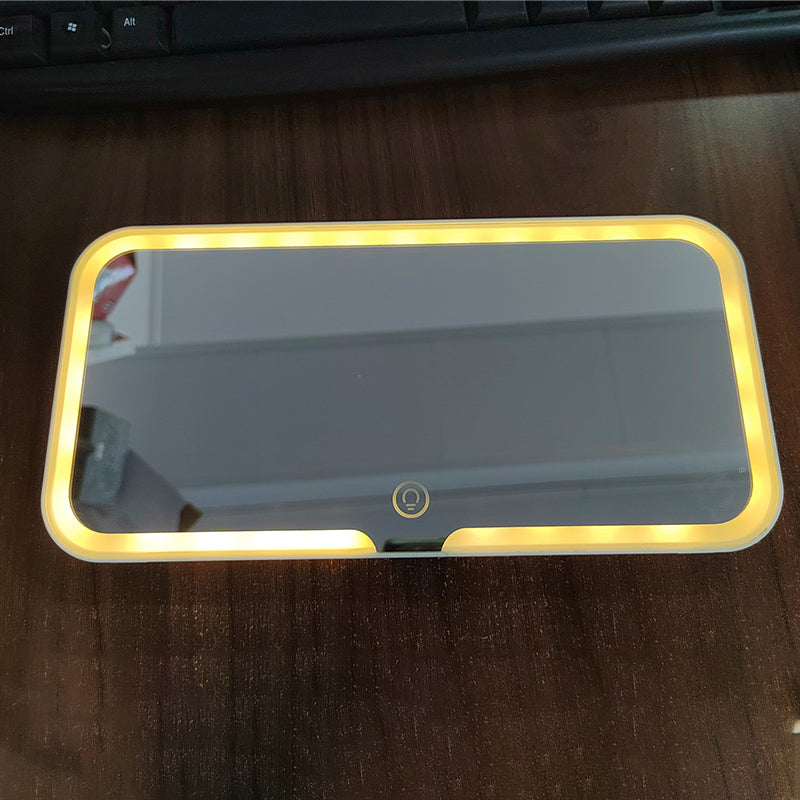 🚗 50% DE RÉDUCTION! 💄 Miroir de Maquillage LED pour Pare-Soleil de Voiture – Éclairage Naturel, Clip Pratique & Idéal Pour Les Déplacements 🛠️
