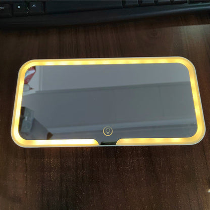 🚗 50% DE RÉDUCTION! 💄 Miroir de Maquillage LED pour Pare-Soleil de Voiture – Éclairage Naturel, Clip Pratique & Idéal Pour Les Déplacements 🛠️