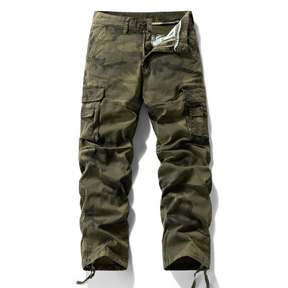 Pantalon cargo camouflage coupe ample pour homme