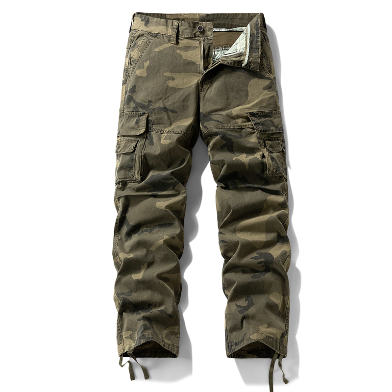 Pantalon cargo camouflage coupe ample pour homme