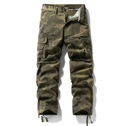 Pantalon cargo camouflage coupe ample pour homme