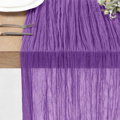 Bohemian Table Runner for Wedding & Party Decor