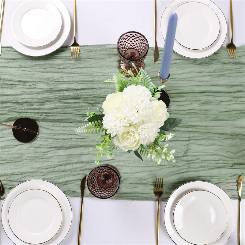 Bohemian Table Runner for Wedding & Party Decor