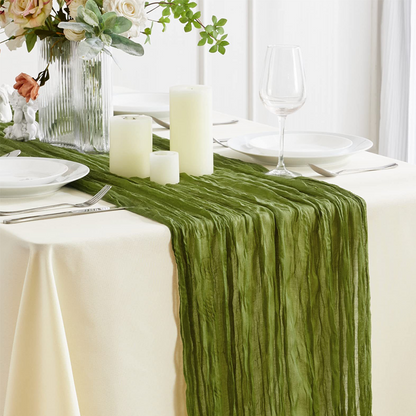 Bohemian Table Runner for Wedding & Party Decor