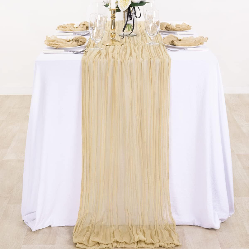 Bohemian Table Runner for Wedding & Party Decor