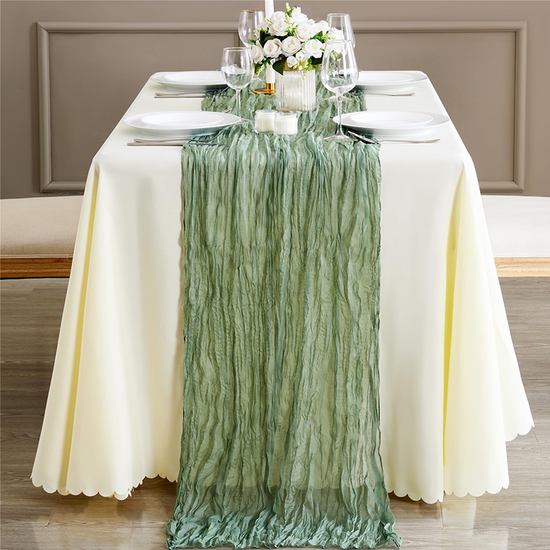 Bohemian Table Runner for Wedding & Party Decor