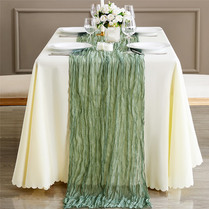 Bohemian Table Runner for Wedding & Party Decor