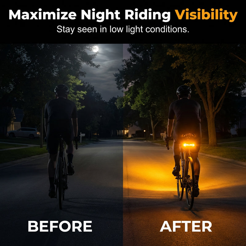 🚴 50% DE RÉDUCTION LIMITÉE ! Clignotant Vélo Sans Fil Rechargeable – Visibilité Max, Télécommande & Étanche pour Plus de Sécurité 💡
