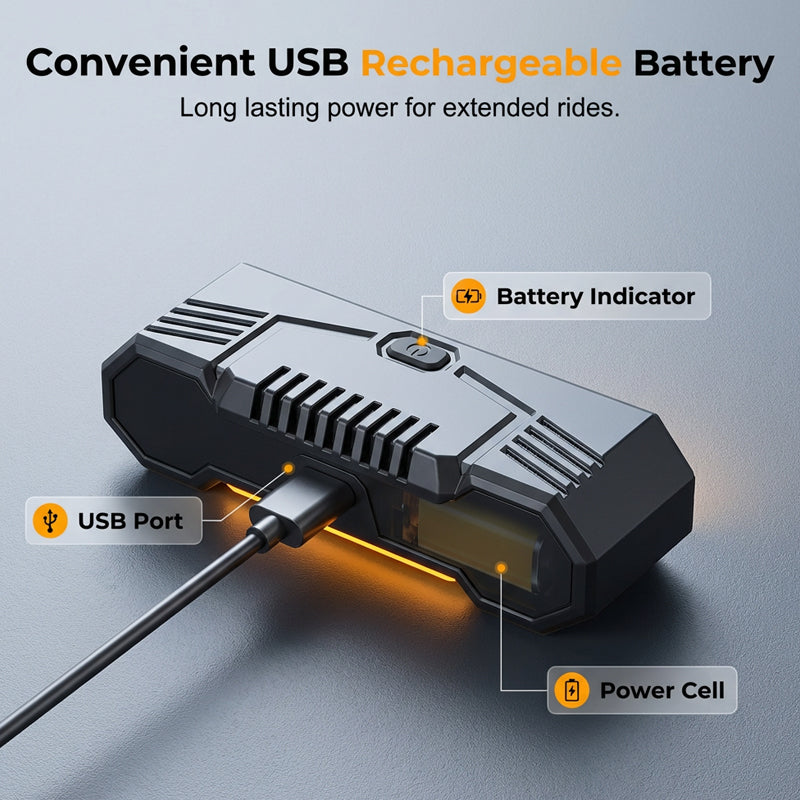 🚴 50% DE RÉDUCTION LIMITÉE ! Clignotant Vélo Sans Fil Rechargeable – Visibilité Max, Télécommande & Étanche pour Plus de Sécurité 💡