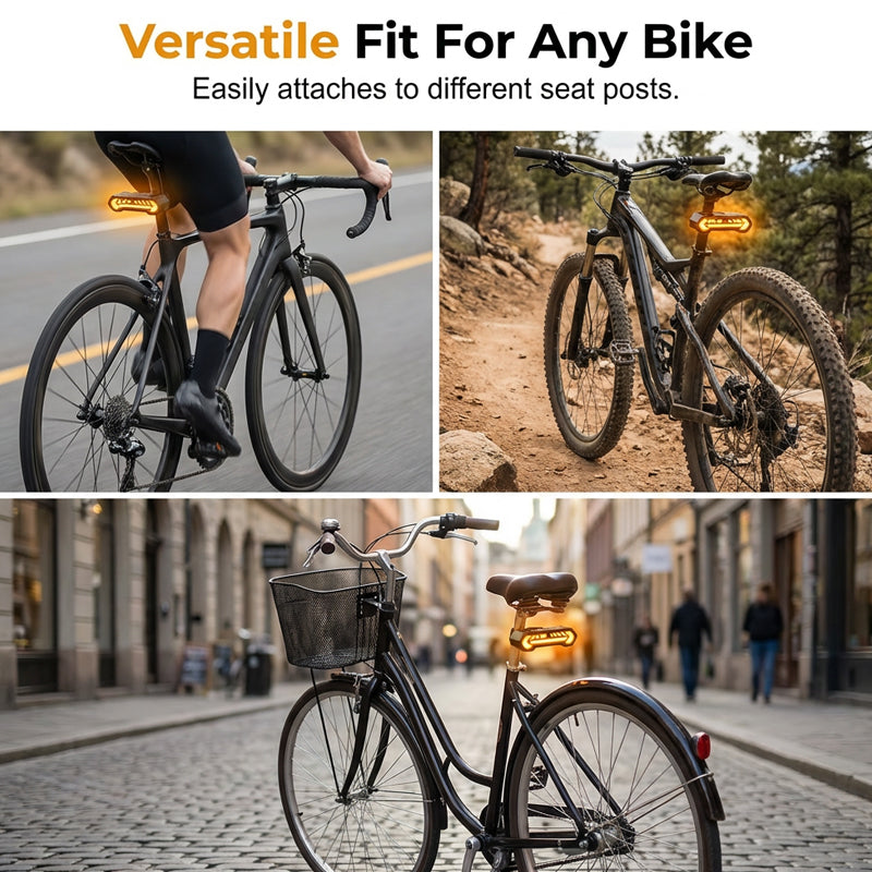 🚴 50% DE RÉDUCTION LIMITÉE ! Clignotant Vélo Sans Fil Rechargeable – Visibilité Max, Télécommande & Étanche pour Plus de Sécurité 💡