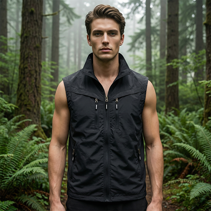 📢📢50% DE RÉDUCTION !!!⏰Gilet utilitaire à multiples poches pour homme, pour l'extérieur