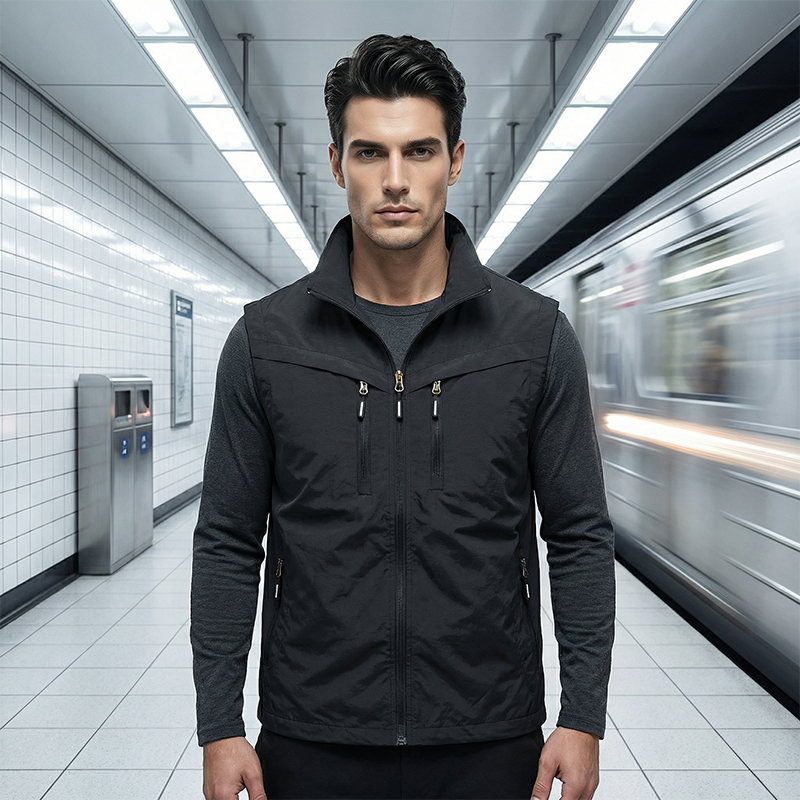 📢📢50% DE RÉDUCTION !!!⏰Gilet utilitaire à multiples poches pour homme, pour l'extérieur