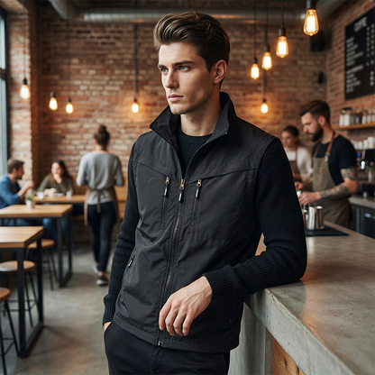 📢📢50% DE RÉDUCTION !!!⏰Gilet utilitaire à multiples poches pour homme, pour l'extérieur