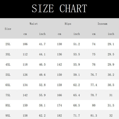 Pantalon capri décontracté à cordon de serrage pour homme, grandes tailles