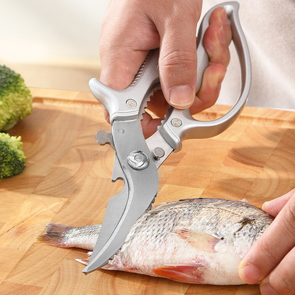 ✂️✨🍗 ACHETEZ 2, OBTENEZ 1 GRATUIT ! Ciseaux de Cuisine Multifonctions 5-en-1 – Acier Inox 3Cr13, Ergonomiques & Sécurité (Offre Limitée)
