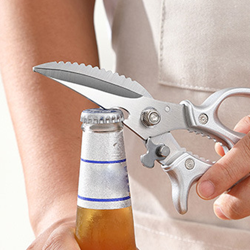 ✂️✨🍗 ACHETEZ 2, OBTENEZ 1 GRATUIT ! Ciseaux de Cuisine Multifonctions 5-en-1 – Acier Inox 3Cr13, Ergonomiques & Sécurité (Offre Limitée)