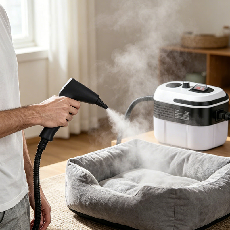 🧼 50 % DE RÉDUCTION EN CE MOMENT ! 💨 Nettoyeur vapeur haute pression réglable – Chauffage en 15 secondes, sans produits chimiques et nettoyage en profondeur pour la maison et la voiture 🏠