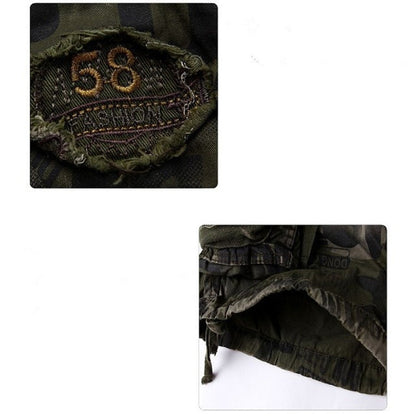 👖 PROMO FLASH : -50% ! 🔥 Short Cargo Homme Classique – Tissu Résistant, Multiples Poches & Fermeture Éclair Fluide 💪