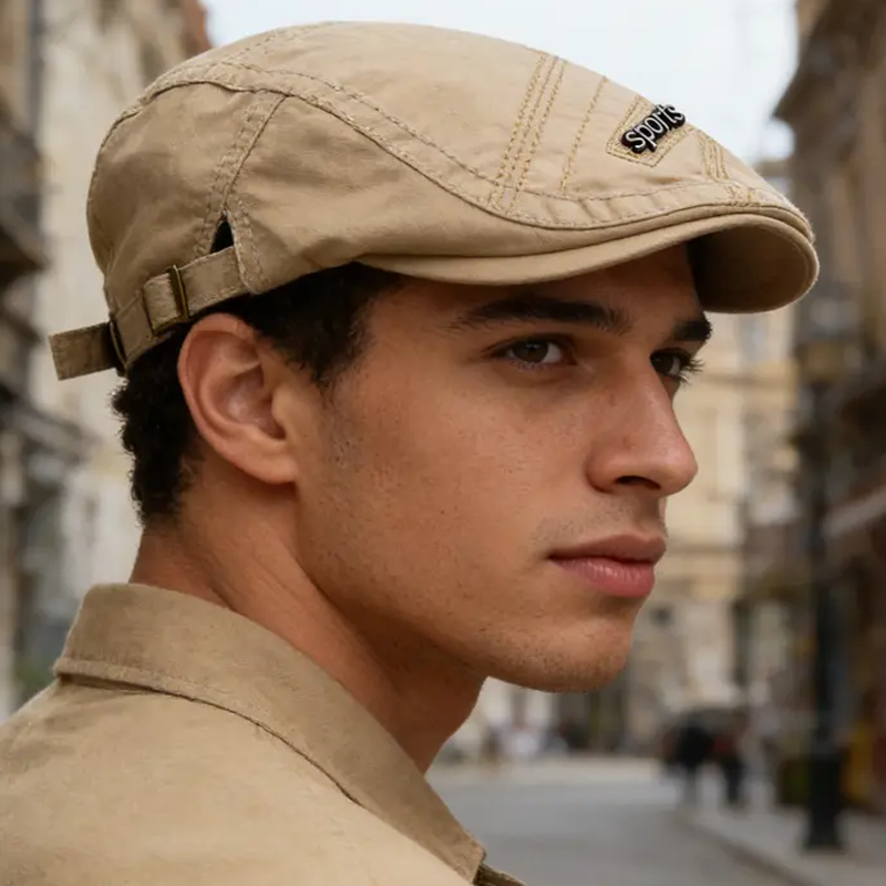 🧢 VENTE FLASH 2026 : 50% DE RÉDUCTION ! 🍂 Casquette Plate Classique (Ivy-Cap) Toutes Saisons – Respirante, Boucle Latérale Réglable & Design Intemporel ☀️