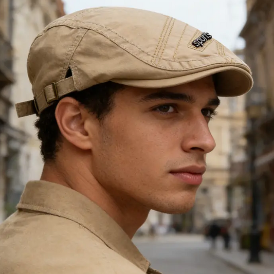 🧢 VENTE FLASH 2026 : 50% DE RÉDUCTION ! 🍂 Casquette Plate Classique (Ivy-Cap) Toutes Saisons – Respirante, Boucle Latérale Réglable & Design Intemporel ☀️