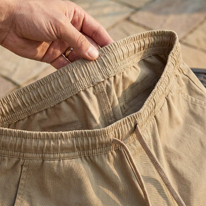 ✨🩳50 % de réduction + livraison gratuite🔥Short cargo décontracté pour homme à taille élastiquée