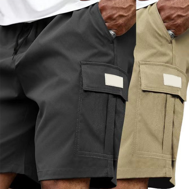 ✨🩳50 % de réduction + livraison gratuite🔥Short cargo décontracté pour homme à taille élastiquée