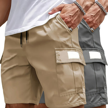 ✨🩳50 % de réduction + livraison gratuite🔥Short cargo décontracté pour homme à taille élastiquée